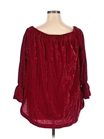 Gibson Latimer 3/4 Sleeve Blouse (view 2)