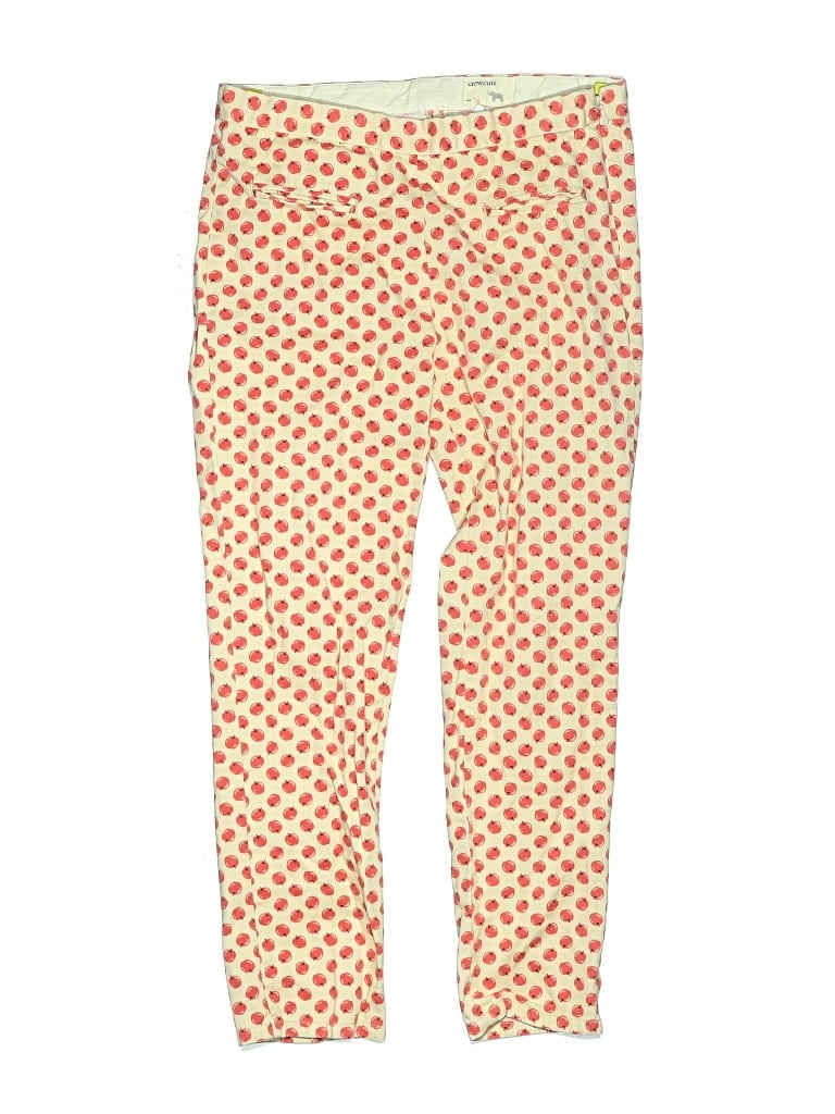 Pre-owned Crewcuts Kids' Casual Pants In Orange