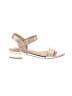 Steve Madden 100% Leather Tan Pink Sandals Size 8 (estimated) - photo 1