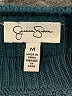 Jessica Simpson Solid Teal Pullover Sweater Size M - photo 7
