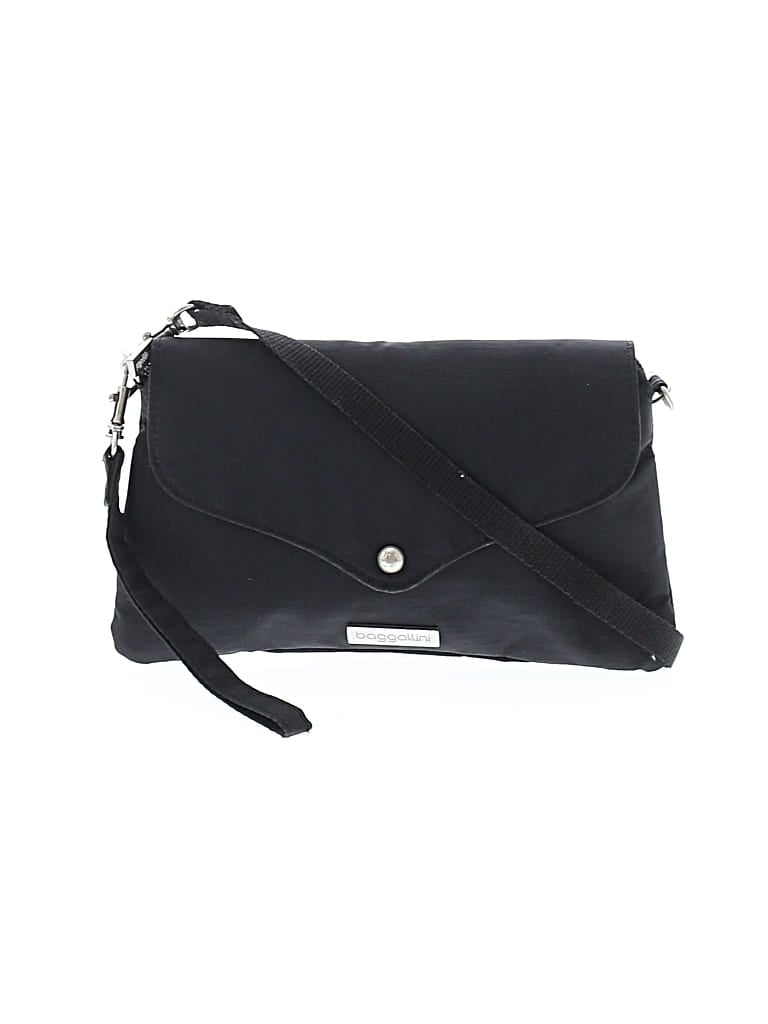 Pre-owned Baggallini Crossbody Bag In Black