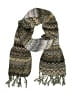 Assorted Brands 100% Acrylic Chevron-herringbone Gray Brown Scarf One size - photo 1