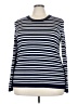 Market and Spruce Stripes Blue Pullover Sweater Size 3X - photo 1