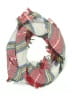 Unbranded 100% Acrylic Plaid Red Scarf One size - photo 1