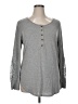 Amaryllis 100% Modal Gray Long Sleeve Top Size XL - photo 1
