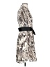 Nanette Lepore Print Gray Cocktail Dress Size 2 - photo 4