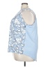 Assorted Brands 100% Polyester Blue Sleeveless Blouse Size 3X - photo 5