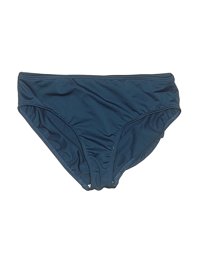 Pre-owned Lands' End Swimsuit Bottoms In Blue