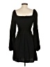 Gap 100% Rayon Solid Black Casual Dress Size XS - photo 2