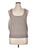 Tahari Gray Sweater Vest Size 1X - photo 1