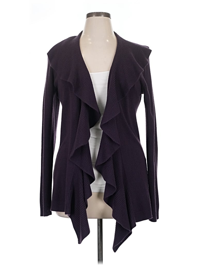 Pre-owned Karen Scott Kimono In Purple