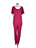 Lularoe Solid Burgundy Jumpsuit Size S - photo 2