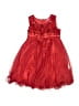 Pinky 100% Polyester Red Dress Size 6X - photo 1