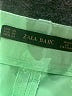 Zara Basic Solid Green Shorts Size XS - photo 3
