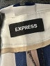 Express Stripes Blue Casual Pants Size 0 - photo 7