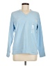 Made for Life 100% Polyester Blue Long Sleeve Top Size M - photo 1
