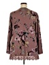 Assorted Brands Burgundy Long Sleeve Blouse Size 2X - photo 2