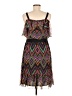 Phoebe Couture 100% Polyester Chevron-herringbone Black Cocktail Dress Size 8 - photo 2