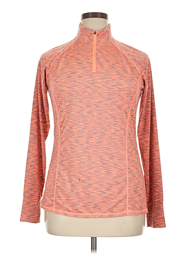 Pre-owned Assorted Brands Long Sleeve T-shirt In Orange