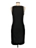 PREMISE Chevron-herringbone Black Cocktail Dress Size M - photo 2