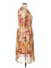 En Focus Studio Print Orange Cocktail Dress Size 14 - photo 4