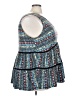 Weekend Suzanne Betro Blue Sleeveless Blouse Size 4X - photo 4
