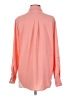 Madison 100% Polyester Solid Pink Long Sleeve Blouse Size S - photo 2