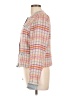 Ecru 100% Polyester Tweed Gray Pink Jacket Size L - photo 5