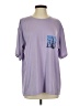 Shein Purple Short Sleeve T-Shirt Size 4 - photo 1