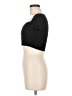 Shein Black Short Sleeve Top Size 8 - 10 - photo 5