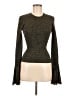 FRAME Brown Long Sleeve Top Size M - photo 1