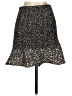 Timing 100% Polyester Print Black Casual Skirt Size S - photo 2