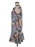 Likely 100% Polyester Paisley Blue Casual Dress Size L - photo 5