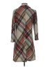 R&K Plaid Brown Casual Dress Size S - photo 2