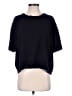 The Limited Solid Black Short Sleeve Top Size L - photo 1