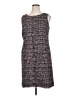 Talbots Tweed Gray Cocktail Dress Size 16 - photo 1