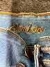 Bamboo Solid Blue Jeans Size 5 - 6 - photo 4