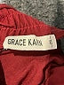 Grace Karin Solid Burgundy Casual Pants Size XXL - photo 4