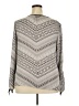 Maurices 100% Polyester Silver Long Sleeve Blouse Size XXL - photo 2