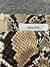 idem ditto Animal Print Tan Faux Leather Skirt Size S - photo 4