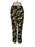 Jessica Simpson 100% Viscose Floral Black Casual Pants Size M - photo 1