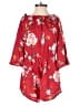 Assorted Brands 100% Rayon Floral Red Romper Size S - photo 1