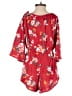 Assorted Brands 100% Rayon Floral Red Romper Size S - photo 2
