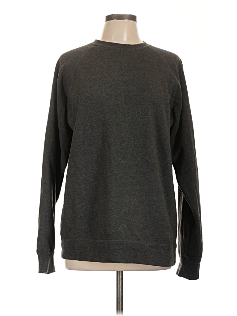 Pre-owned Independent Trading Company Pullover Sweater In Gray