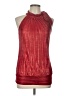 Unbranded 100% Polyester Red Sleeveless Blouse Size L - photo 1