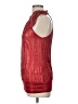 Unbranded 100% Polyester Red Sleeveless Blouse Size L - photo 5