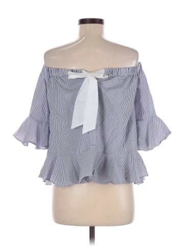 Sunday in Brooklyn 3/4 Sleeve Blouse (view 2)
