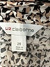 Liz Claiborne Animal Print Silver Long Sleeve Blouse Size 2X - photo 7