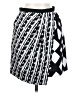 Peter Pilotto for Target Graphic Black Casual Skirt Size 2 - photo 1