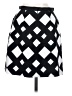 Peter Pilotto for Target Graphic Black Casual Skirt Size 2 - photo 2